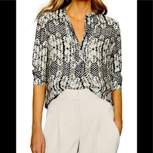 NWT Reiss Malia Arrow Blouse, Size 14